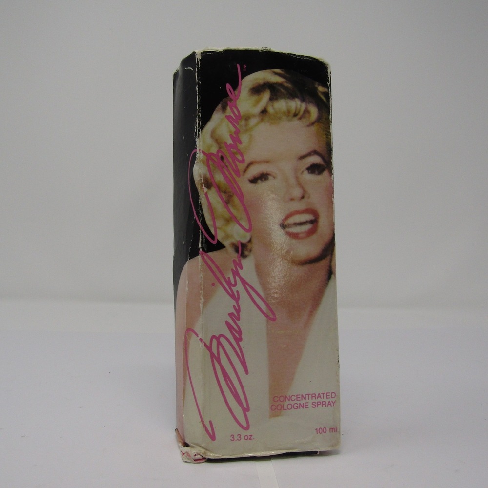 Vintage Marilyn Monroe Concentrated Cologne Spray 3.3 fl oz 100 ml 1983